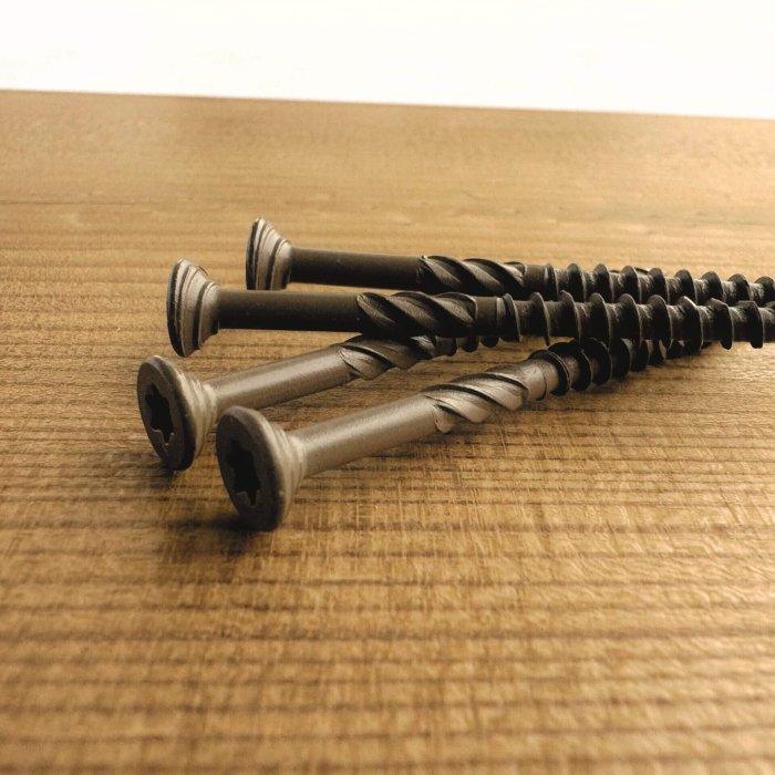Strukturālās koka skrūves izmantošanai ārpus telpām 5x90 mm, C4, ar 1680h, 200 gab. - Image 3