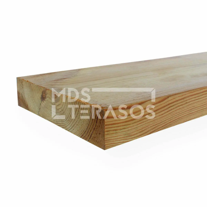 Gluds impregnēts priedes dēlis 28x120x4500 - Image 5