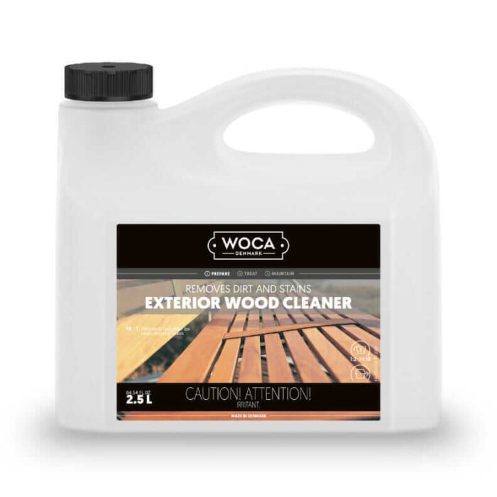 Koka tīrīšanas līdzeklis Woca Exterior wood cleaner 2,5 l - Image 5