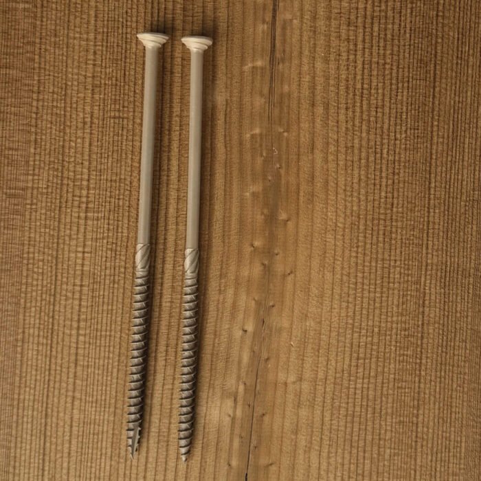 Strukturālās koka skrūves izmantošanai ārpus telpām 6x150 mm, C4, ar 1680h, 100 gab. - Image 2