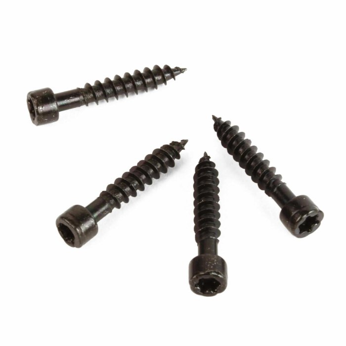 PICLIP melna pašvītņojošā skrūve kokam 4,2x25 mm - Image 6