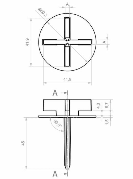 Flīžu turētājs smiltīm, zālei vai grants - Image 3