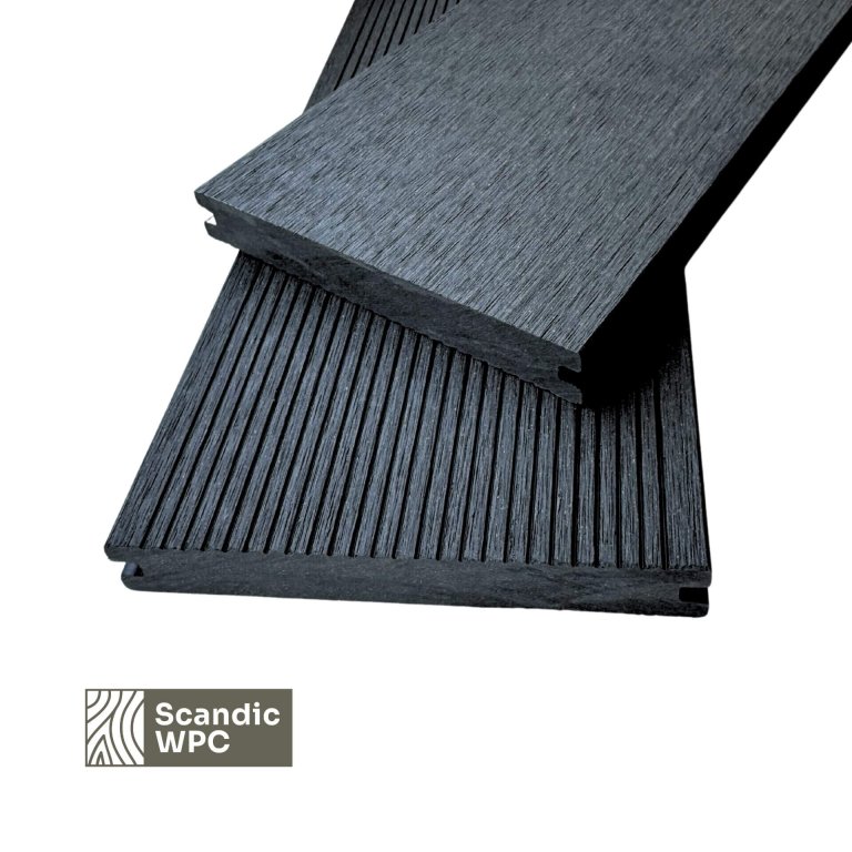 SCANDIC-WPC-SOLID-Anthracite-spalva-768x768-1 Scandic WPC terases dēlis antracīta krāsa 20x140x4200 rievota/ķemmēta cieta - Image 1