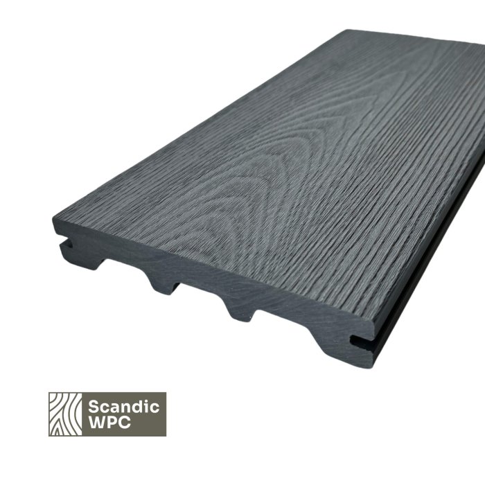 Scandic WPC terases dēlis Concrete Grey