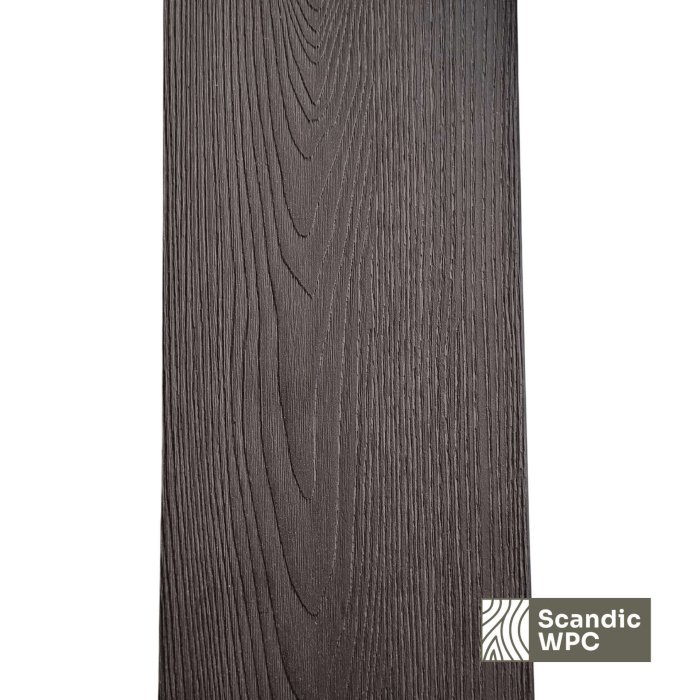 Scandic WPC terases dēlis Volcanic Grey 24x146x3600 koka imitācija - Image 3