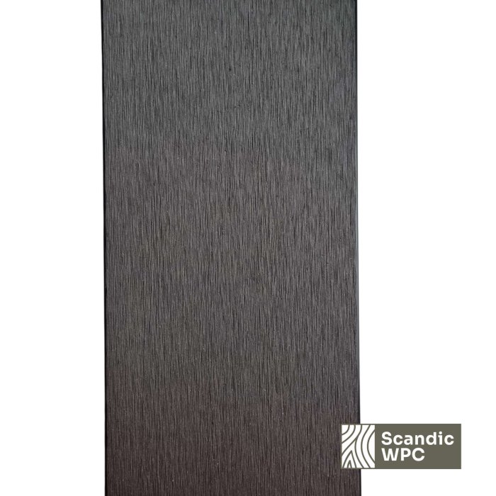 Scandic WPC terases dēlis Volcanic Grey krāsā 24x146x4200 ķemmēts - Image 2