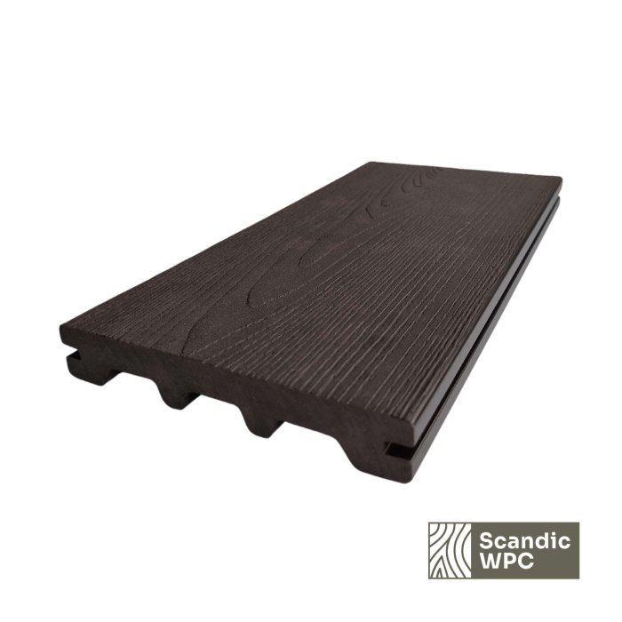 Scandic wpc dēļi antracīta krāsā