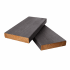 Termiski apstrādāta priedes terases dēlis, eļļots "Thunder Grey" krāsā AB 26x117x4200 sertificēts