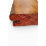 Cietkoksnes terases dēlis Jatoba ar Bfix iegriezumiem 21x145 (Izvēles garums) - Image 3