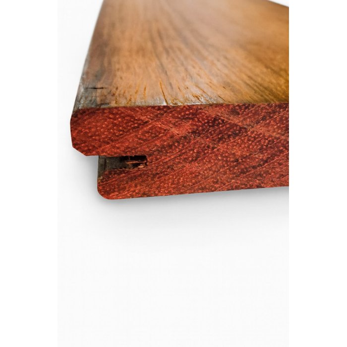 Cietkoksnes terases dēlis Jatoba ar Bfix iegriezumiem 21x145 (Izvēles garums) - Image 3