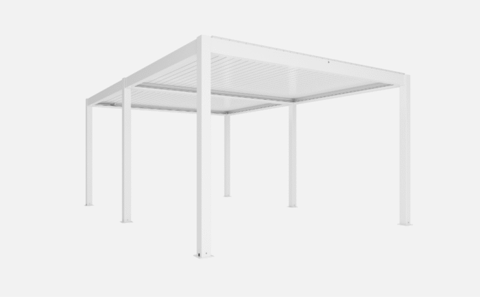 Pergola Nida 5688x3945 mm pelēka/balta - Image 4