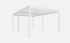 Pergola Nida 5688x3945 mm pelēka/balta - Image 4