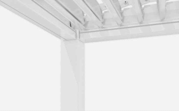 Pergola Nida 2904x3945 mm pelēka/balta - Image 7