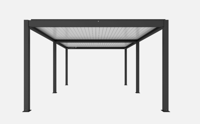 Pergola Nida 5688x3945 mm pelēka/balta - Image 3