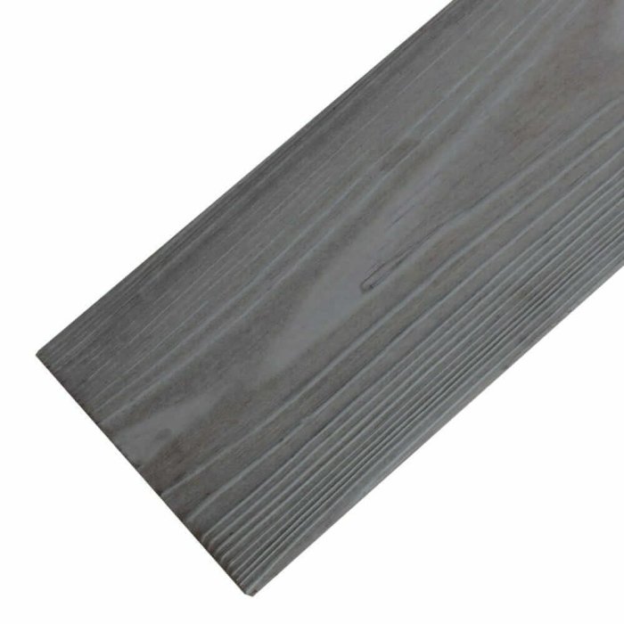 Pelēkas apdedzinātas priedes vai egles koka dēļi 28x120x4000 - Image 2