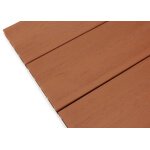 Scandic WPC Hollow dobtā terases dēlis 20x140x3600, koka imitācija/rievots, Brick brown
